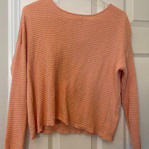 Lightweight coral sweater